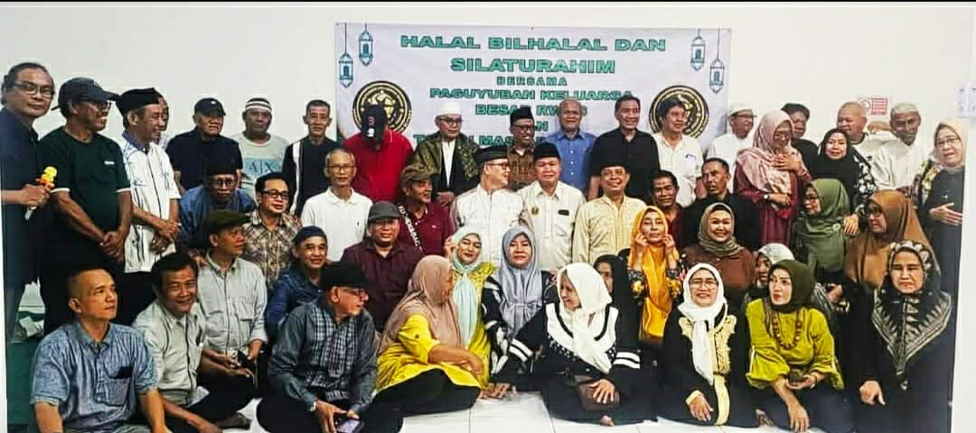 Acara Halal Bihalal dan silaturahmi bersama tokoh masyarakat RW. 06 Kel. Kebon Bawang